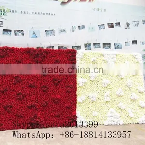 Artificial Flower Wall,wedding Decoration Wall,silk Rose Wall thumbnail-1