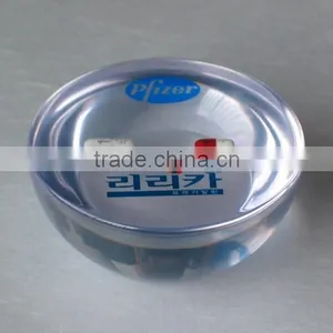 Clear Resin Half Sphere Paperweight Pills Gift Premium thumbnail-2