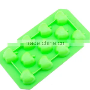 Silicone Food Grade Standard Apple Shape Ice Cube Tray/silicone Ice Molds thumbnail-1