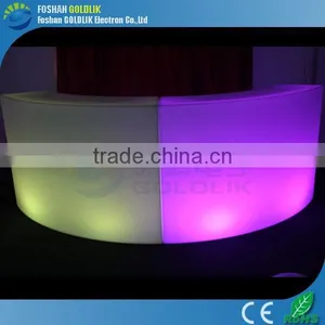 Nightclub Led Plastic Bar Counter With Unique Design GKT-021BC thumbnail-6