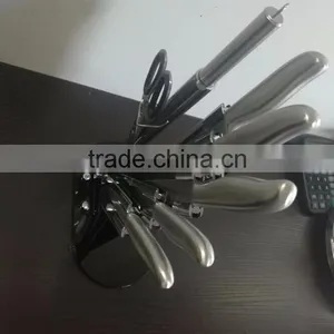6pcs Stainless Steel Kitchen Knife Set thumbnail-2