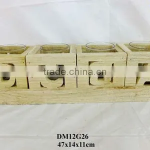 Driftwood Candle Stand thumbnail-1