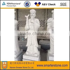 Chinese Story <the Eight Immortals (in the Legend)> Granite Statue Sculpture -- Chang Kuo-lao thumbnail-1