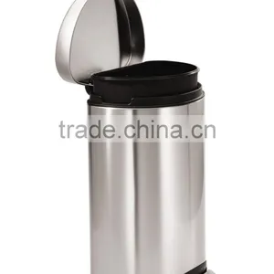 2016 Houseware Large Metal Garbage Bin Trash Can Dust Bin thumbnail-5