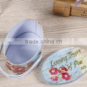 Canisters Wholesale Washing Products Tin Cans Handle Tin Box thumbnail-6