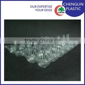 Clear Disposable Plastic Egg Tray (12) thumbnail-4