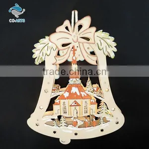 High Quality Vintage Battery Charge Rustic Wood Crafts Lighting thumbnail-1
