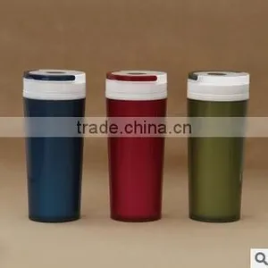 300ml/400ml Plastic Double Layer Thermal Insulation Cup thumbnail-1