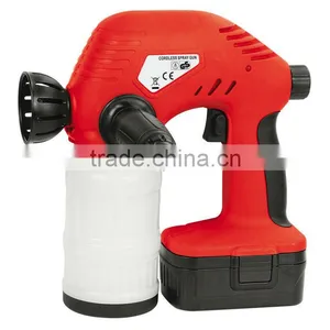 Cordless 18V Ni-Cd Battery Powered Rechargeable Hand Small Portable Mini Tan Spraying Gun Wireless Spray Tanning Machine thumbnail-1