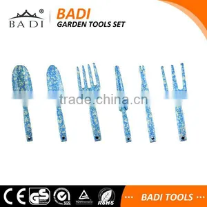 Floral Printing 6 Pieces Sets Gardening Tools Sets for Weeding thumbnail-1