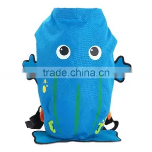 Water Proof Light Weight Kids Cute Swimming Backpack, Animal Fish Frog Shaped Bag, thumbnail-1