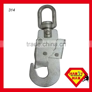 A304KTL-3 Aluminum Swivel Load Snap Triple Lock Hook thumbnail-3