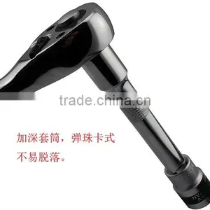Best Selling 12pcs 1/2" Drive Socket and Ratchet Handle Set With High Quality thumbnail-1
