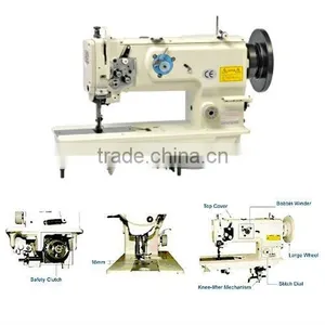 Single-needle, Unison-feed, Lockstitch Machine With Vertical-axis Large Hook thumbnail-1