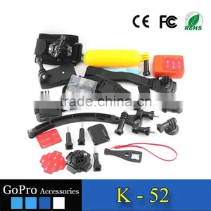 2016 Hot Selling Cheap Factory Price Bundle of Accessories Products Kit Used for Gopros Accessories Sports DV Action Camera Kits thumbnail-3