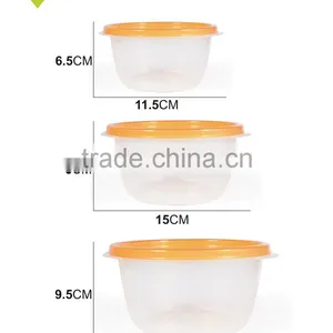 Plastic Round Keeping Fresh Box for Food thumbnail-3