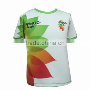Custom All Over Sublimation Printing 100% Polyester Short Sleeve Men Fashion T Shirt thumbnail-1