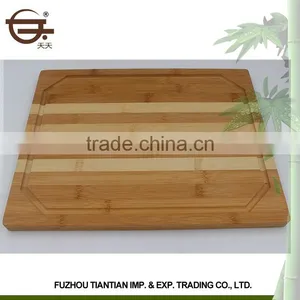Hot Selling Eco-friendly Natural Square Bamboo Cuttingboard thumbnail-1