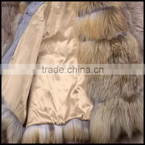 New Arrival 2016 Winter Warm Fsahion Long Women Faux Fur Vest Long Fox Fur Vest thumbnail-5