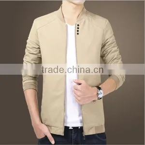 Top Quality Men's Wholesale Blank Baseball Jacket thumbnail-3