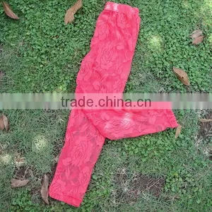 Wholesale Children' Clothing Cheap Summer Baby Icing Leggings Baby Girl Lace Trousers thumbnail-3