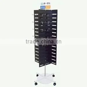 4 Side Wood Spinning Merchandiser Revolving Rack thumbnail-5
