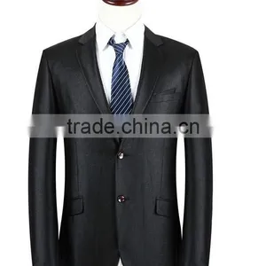 Top Brand Black Coat Pant Men Suit thumbnail-1