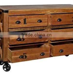 Wooden Chest Of Drawers thumbnail-1