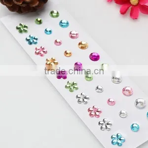 Personalized Design Crystal Diamond Acrylic Stone Sticker Wholesale thumbnail-4