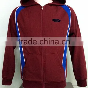 2016 New Fashion Designs Top Quality Hoodies Men Athletic Matching Color Long Sleeve Full Zip Jackets thumbnail-1