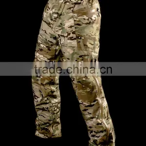Custom High Quality Camo Softshell Windproof Hiking Pants for Men thumbnail-1