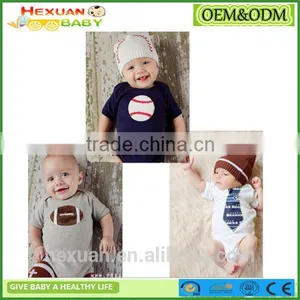 Infant Jumpsuits New Born Clothing Summer Baby Gift Set Plain Baby Rompers Short Sleeve Funny Baby Romper thumbnail-1