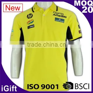 Hot Sell Men Short Sleeve Customized Polo t- Shirt 100% Cotton Men Polo t Shirt thumbnail-6