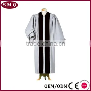 White Cheap Doctoral Clergy Robes thumbnail-2