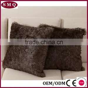Home Decor Faux Fur Body Pillow thumbnail-4