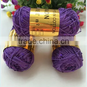 Salable Mesh Yarn for Scarf Reflective Yarn for Knitting thumbnail-4