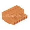 8 - 9 mm Strip Female MCS Connector With Spring Cage Clamp SP450/SP458 (Orange) thumbnail-1