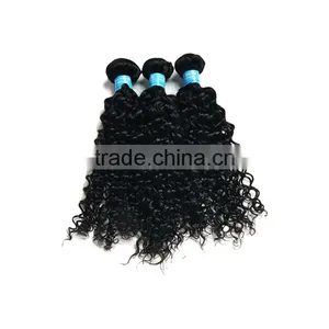 Cheap Grade 7a Human Hair Extensions Peruvian Virgin Hair 100% Unprocessed Deep Curly Water Kinky Wave Hair thumbnail-3