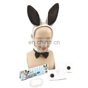 Lovely Bunny Ear Headband Hot Sale Softtextile Headbands for Baby Girls BH2078 thumbnail-1