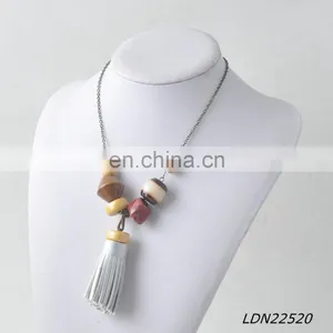 Latest Design Beads Necklace Fringe Necklace thumbnail-6