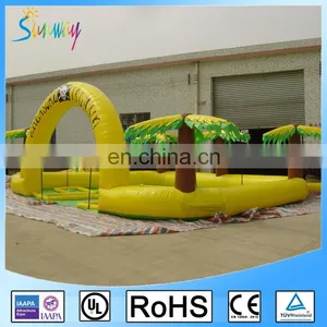 Commercial Inflatable Golf Game Inflatable Golf Arena Inflatable Golf Practice Field for Sale thumbnail-1