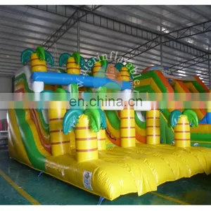 Large Amazing Design Inflatable Jungle Slide for Kids,outdoor Toys Cheap Inflatable Slide for Sale thumbnail-1