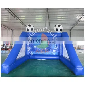 New Design Blue Inflatable Soccer Gate for Sale thumbnail-1