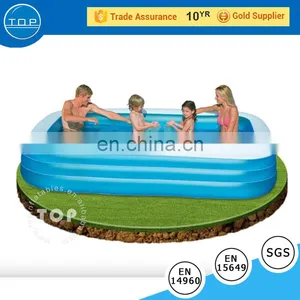 TOP INFLATABLES Inflatable Glass Swimming Pool Inflatable Swimming Pool for Sale thumbnail-1
