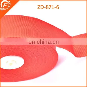 Red Color Fashion Grosgrain Ribbon for Texile Garments thumbnail-1