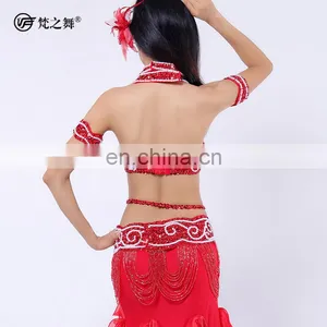 Beading Tassel Sequins Sexy Austrial Bellydance Costumes thumbnail-5