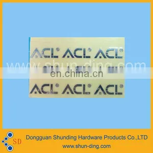 Custom Tin Nikle Self-adhesive Sticker Labels thumbnail-1