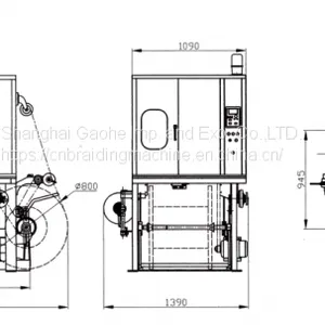 Cable Braiding Machine Size