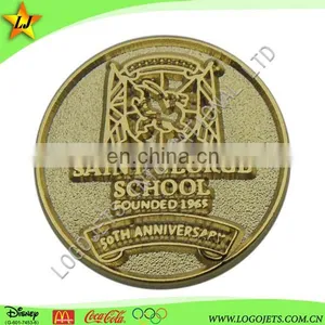 High Quality Custom or With Your Own Design Hard Enamel Metal Lapel Pin Badge thumbnail-3