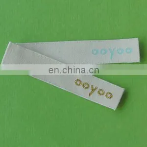 Soft Cotton Woven Main and Size Label for Cloting Manufactory thumbnail-1